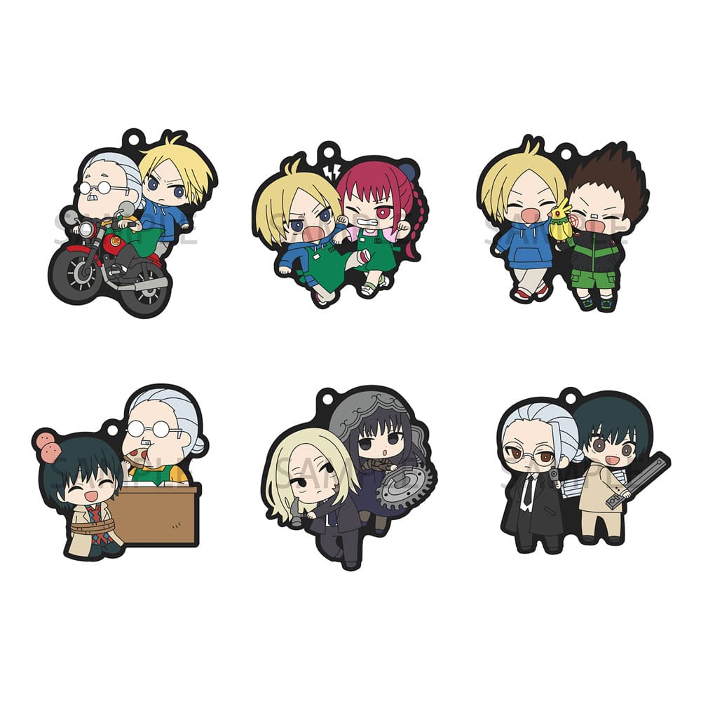 Sakamoto Days Rubber Mascot Buddycolle Rubber Charms Assortment 6 Megahouse