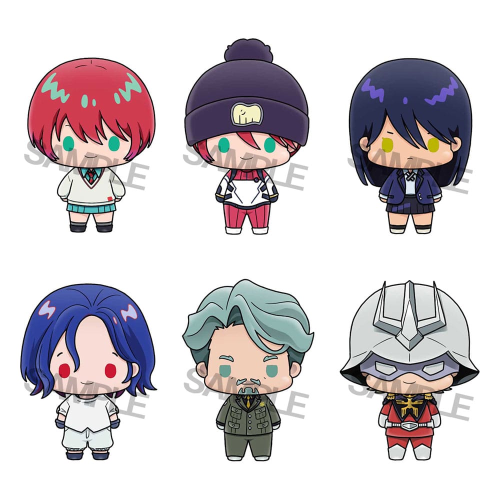 Mobile Suit Gundam GQuuuuuuX Chokorin Mascot Series Trading Figure Assortment 6 Megahouse