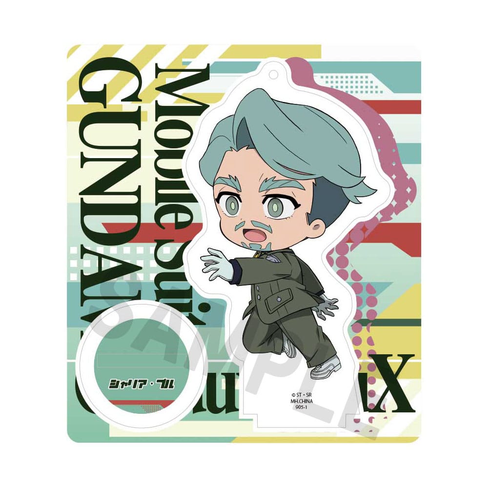 Mobile Suit Gundam GQuuuuuuX TokoToko Acrylic Figure Display 6 Megahouse