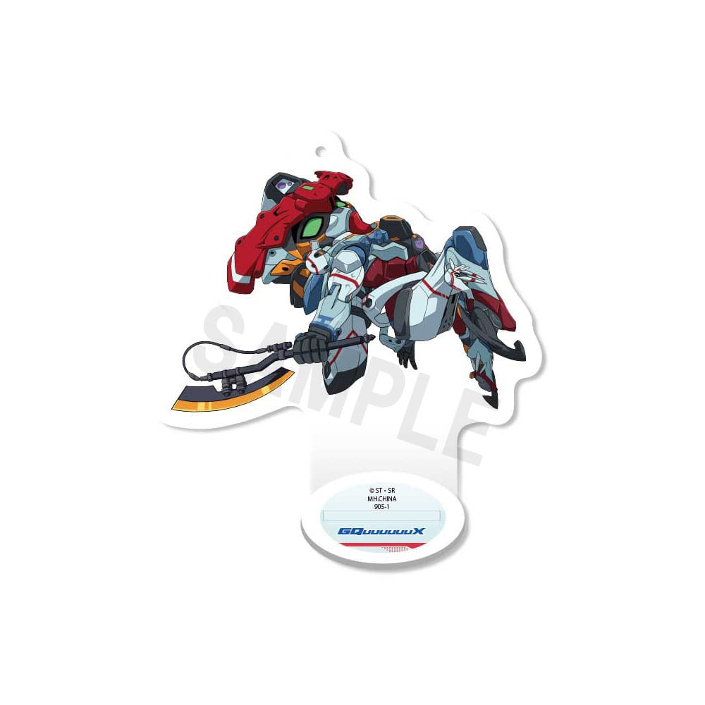 Mobile Suit Gundam GQuuuuuuX TokoToko Acrylic Figure Display 6 Megahouse