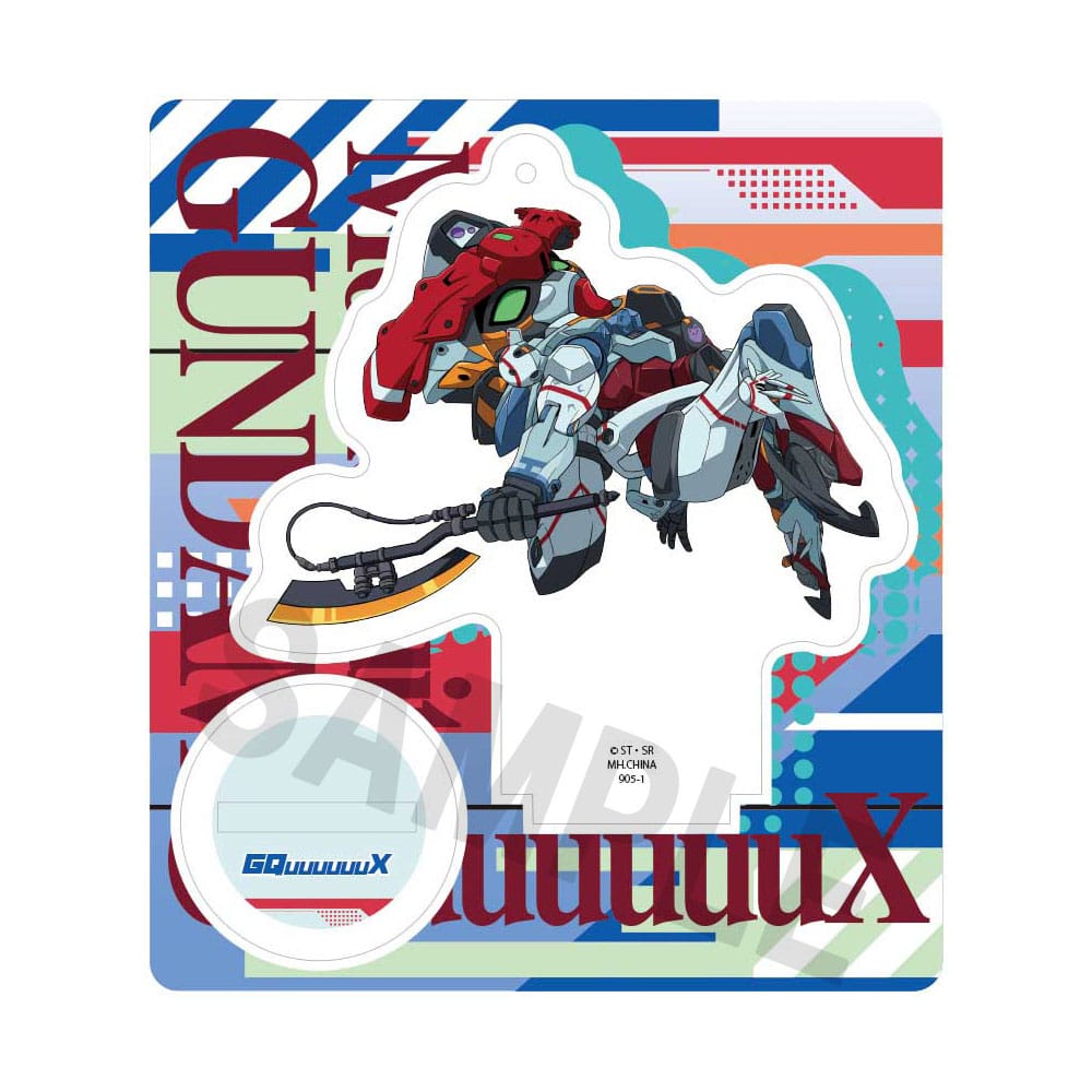 Mobile Suit Gundam GQuuuuuuX TokoToko Acrylic Figure Display 6 Megahouse
