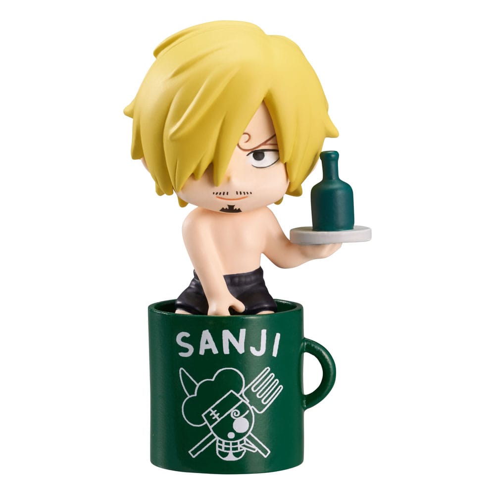 One Piece Ochatomo Series Trading Figure Pirates´ Vacance Assortment 8 Megahouse