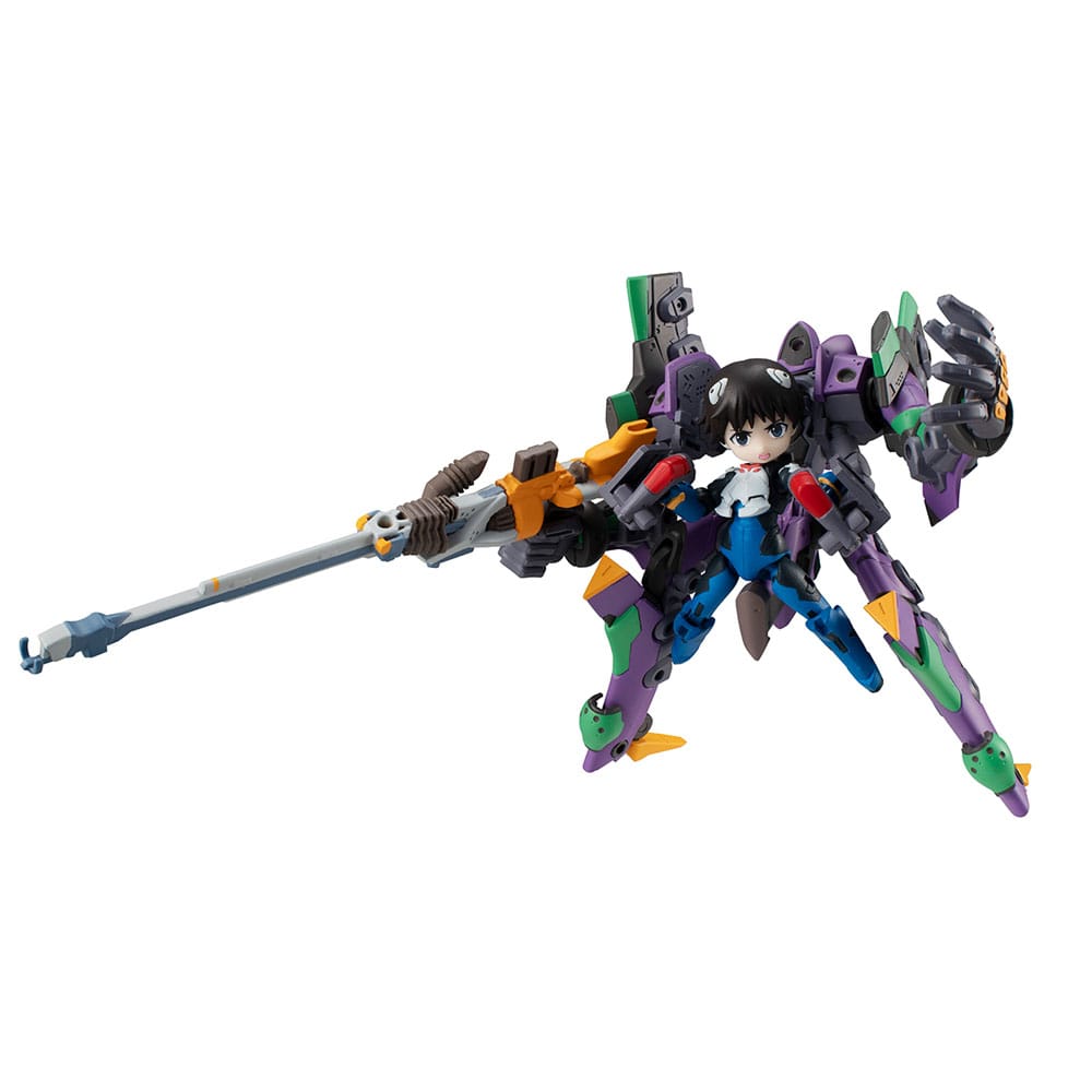 Evangelion Desktop Army Figure Shinji Ikari & Evangelion No. 1 New Theatrical Edition Megahouse