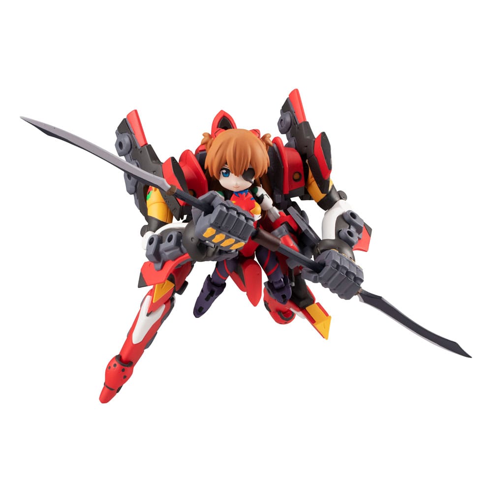 Evangelion Desktop Army Figures Shikinami Asuka Langley & Evangelion 2 8 Megahouse