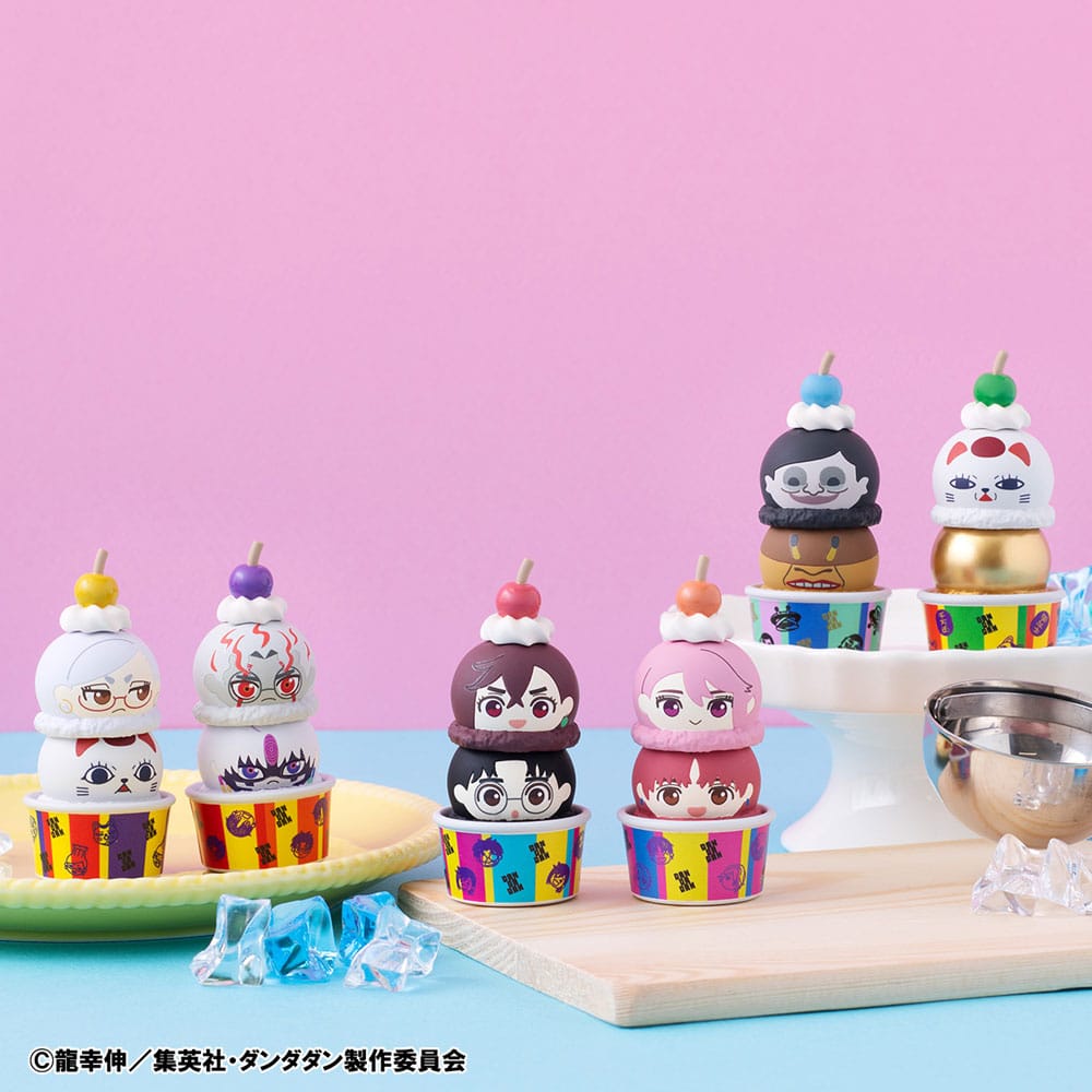 Dandadan Tsumichen Stack up & Change Trading Figure 6 Pack with gift Megahouse