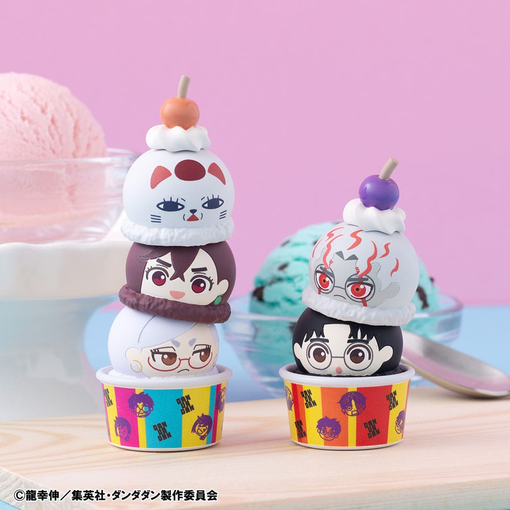 Dandadan Tsumichen Stack up & Change Trading Figure 6 Pack with gift Megahouse