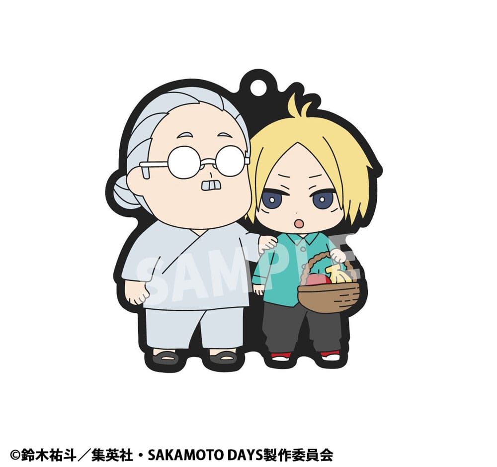 Sakamoto Days Rubber Mascot Buddycolle Rubber Charms Vol. 2 Assortment 6 Megahouse