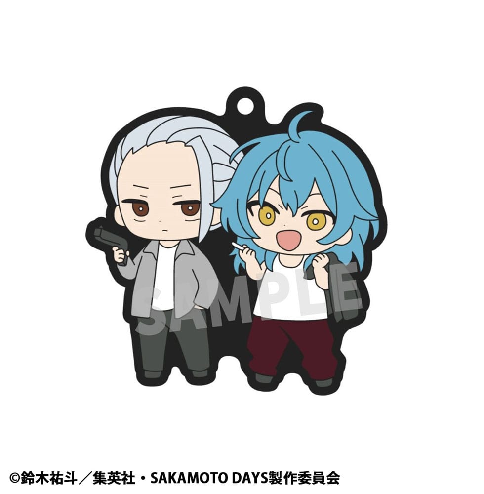 Sakamoto Days Rubber Mascot Buddycolle Rubber Charms Vol. 2 Assortment 6 Megahouse