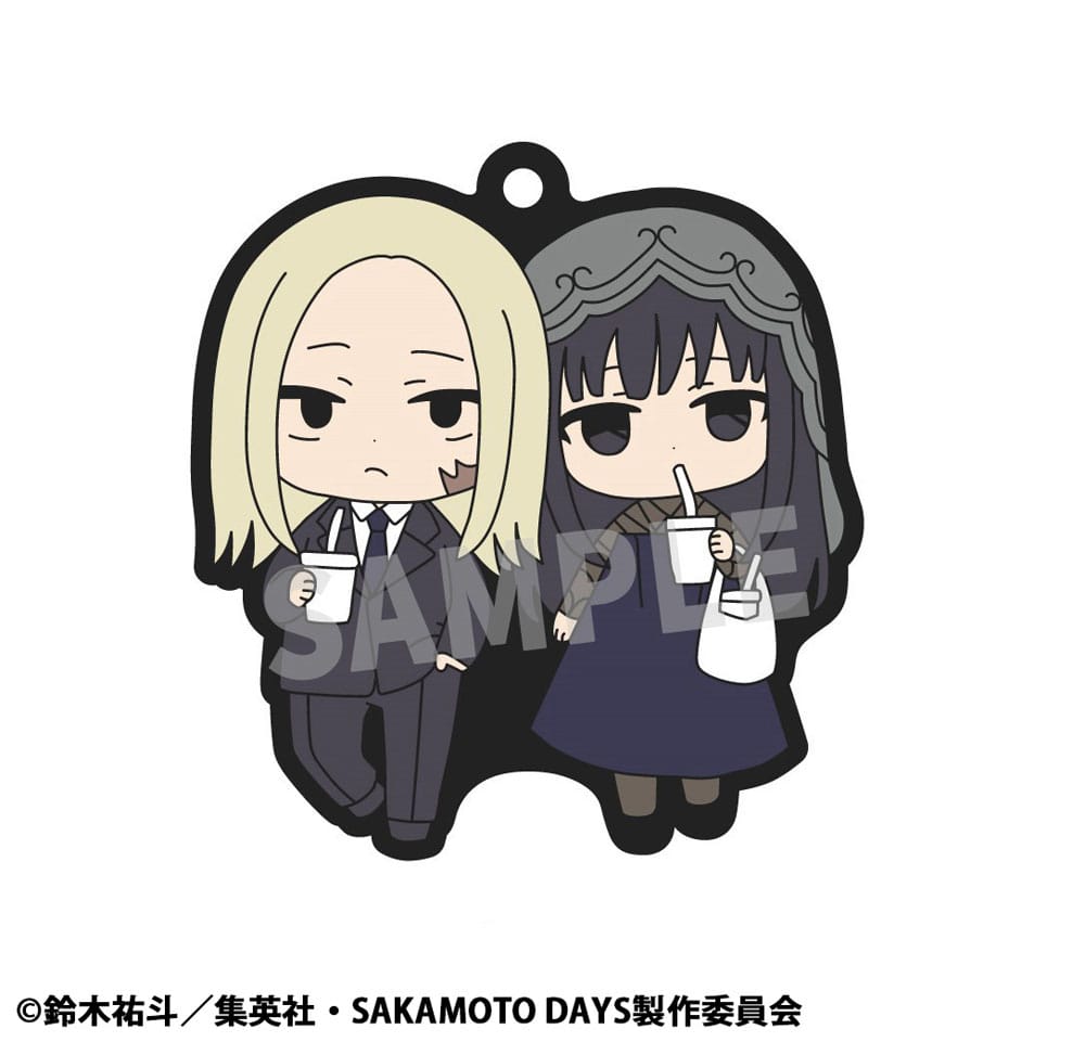 Sakamoto Days Rubber Mascot Buddycolle Rubber Charms Vol. 2 Assortment 6 Megahouse