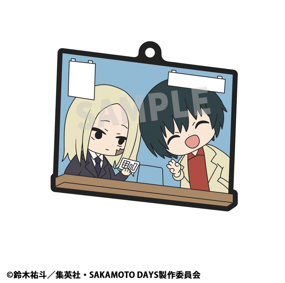 Sakamoto Days Rubber Mascot Buddycolle Rubber Charms Vol. 2 Assortment 6 Megahouse