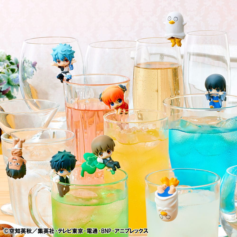 Gintama Ochatomo Series Trading Figure What about a cup of tea Assortment 8 Megahouse