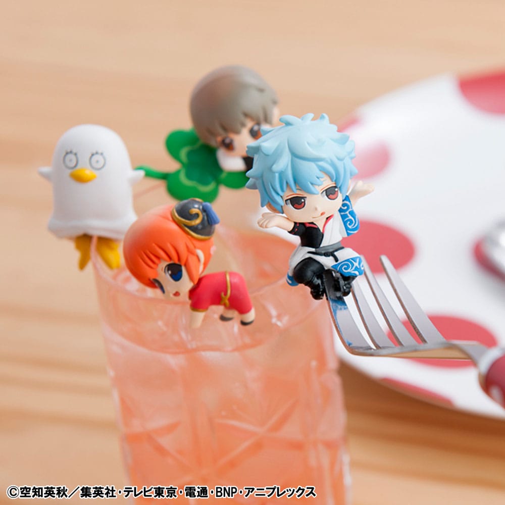 Gintama Ochatomo Series Trading Figure What about a cup of tea Assortment 8 Megahouse