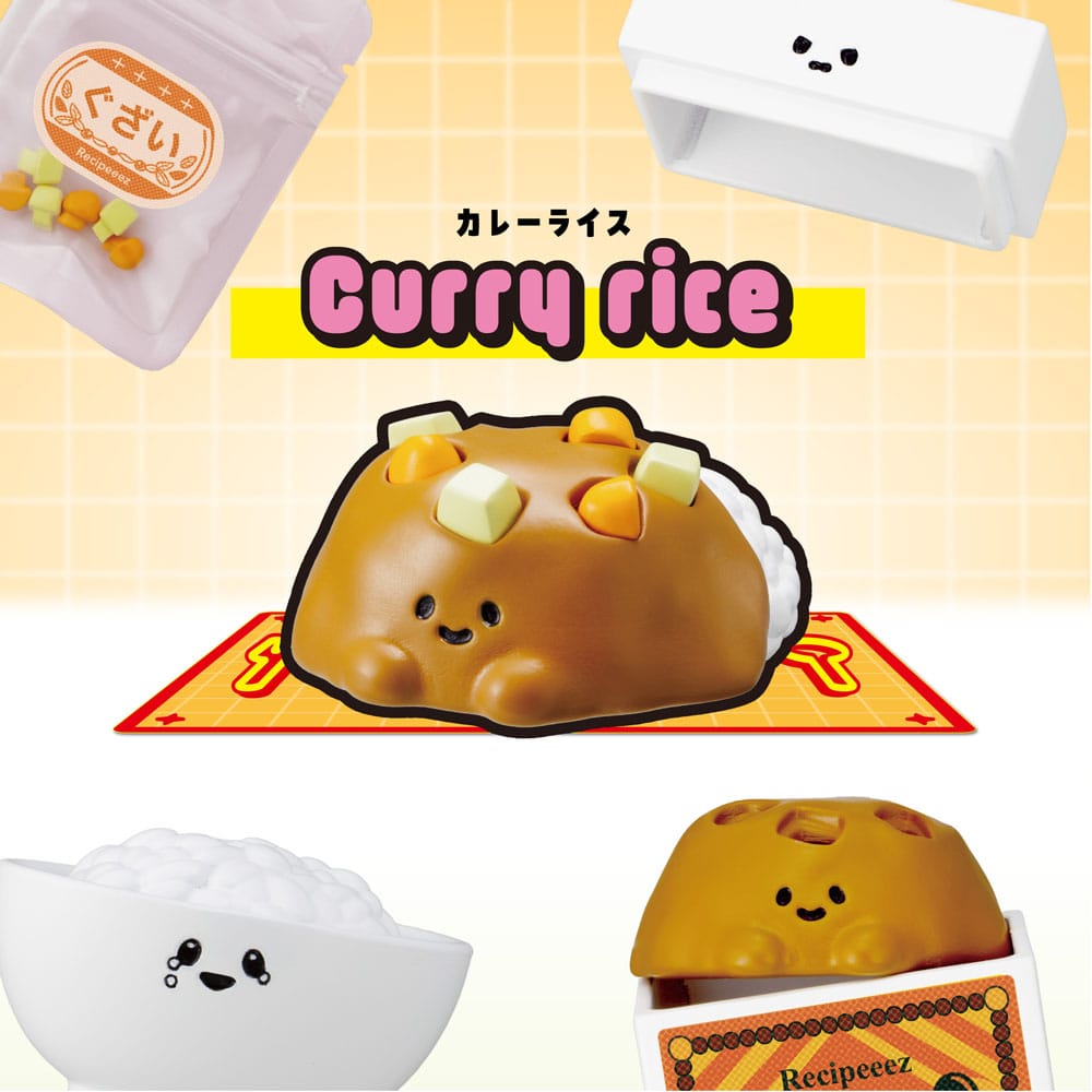 Recipeeez Mini Figure Menu 01 Assortment 4 Megahouse