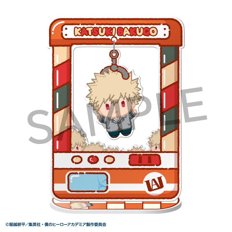 My Hero Academia Acrylic Figure Chara Catcher Blind Box Display 8 Megahouse