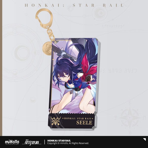 Honkai Star Rail Character Acrylic Keychain Seele MiHoYo