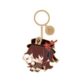 Genshin Impact Character Metal Keychain Hu Tao MiHoYo