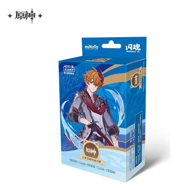 Genshin Impact Trading Card Game Series 03 Pre Build Starter Deck 02 Tartaglia *Chinese Version* MiHoYo