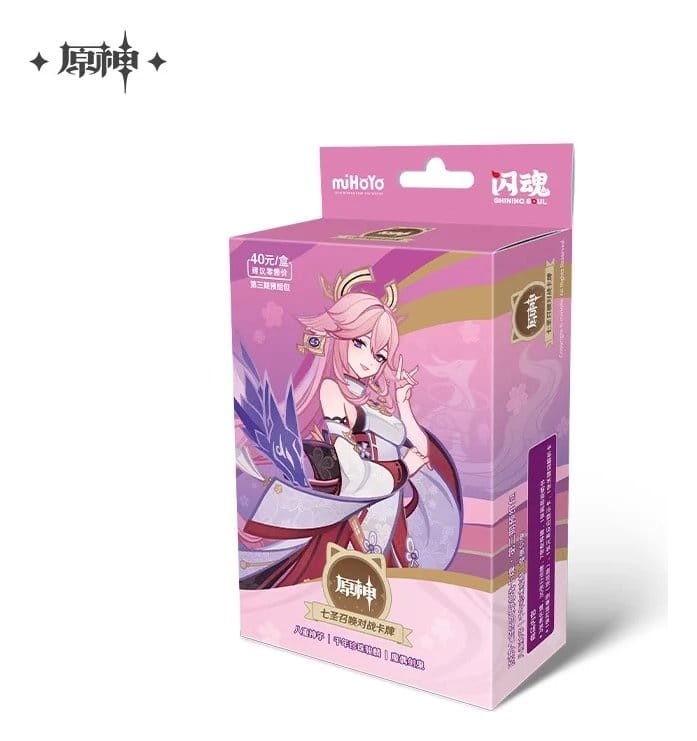 Genshin Impact Trading Card Game Series 03 Pre Build Starter Deck 05 Yae Miko *Chinese Version* MiHoYo