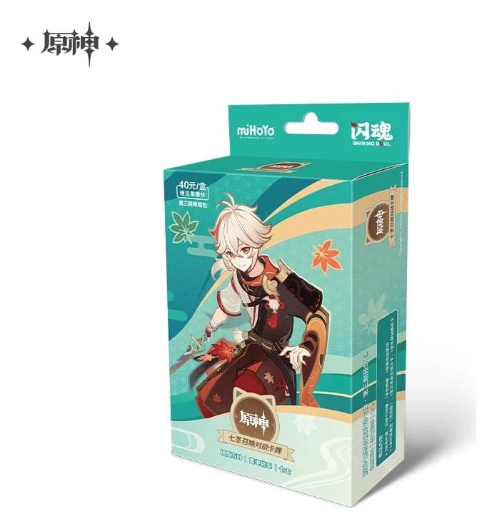 Genshin Impact Trading Card Game Series 03 Pre Build Starter Deck 07 Kaedehara Kazuha *Chinese Version* MiHoYo