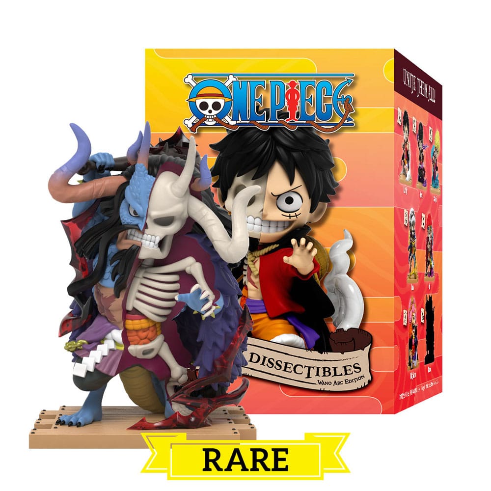 One Piece Freeny's Hidden Dissectibles Wano 4 inch Vinyl Figure Blind Box Display 6 Mighty Jaxx