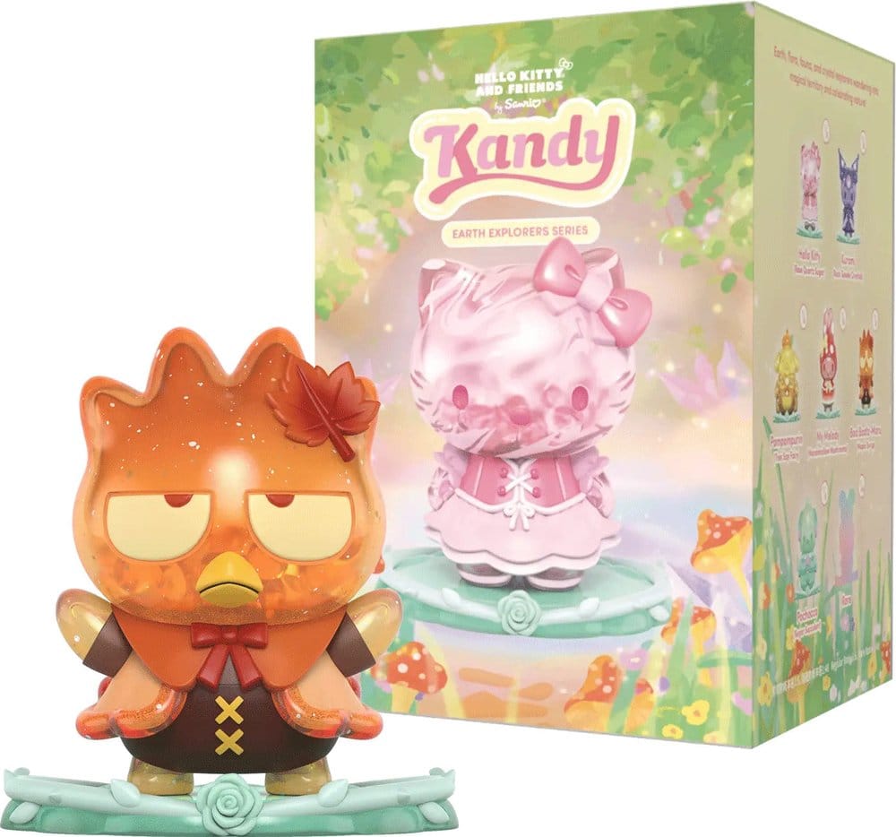 Sanrio Earth Explorer Series Kandy 4 inch Vinyl Figure Blind Box Display 6 Mighty Jaxx