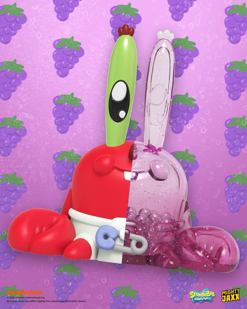 Spongebob Squarepants Blind Box Kandy x Jason Freeny Collection Spongebob Soda Edition Display 6 Mighty Jaxx