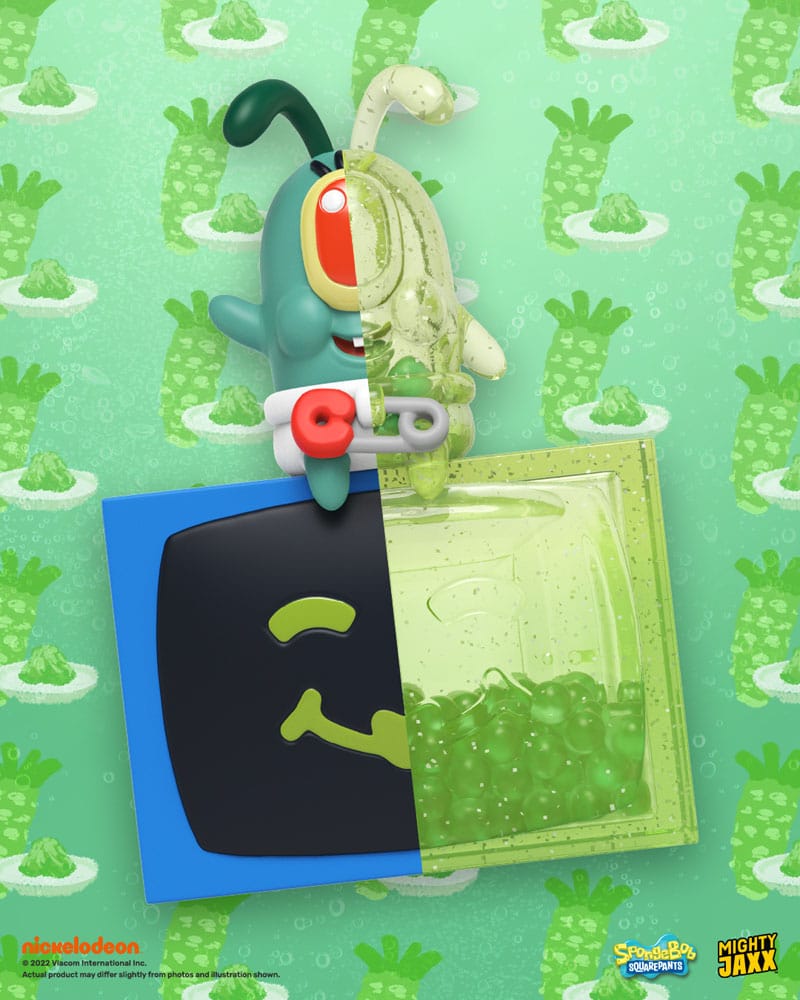 Spongebob Squarepants Blind Box Kandy x Jason Freeny Collection Spongebob Soda Edition Display 6 Mighty Jaxx