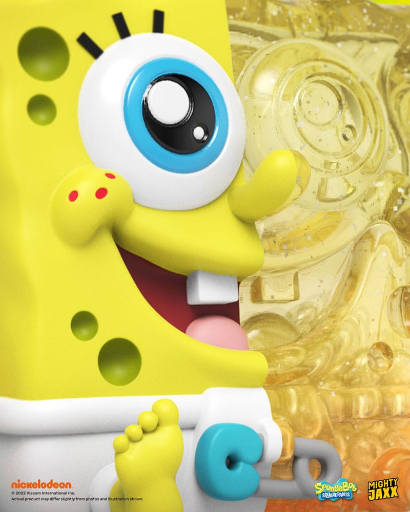 Spongebob Squarepants Blind Box Kandy x Jason Freeny Collection Spongebob Soda Edition Display 6 Mighty Jaxx
