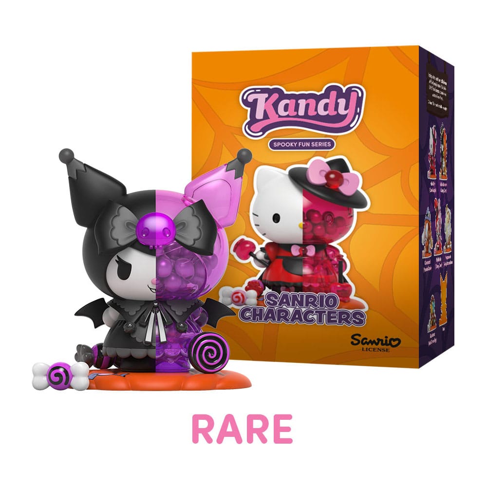 Kandy x Sanrio Blind Box ft. Jason Freeny Collection Series 4 Spooky Fun Display 6 Mighty Jaxx