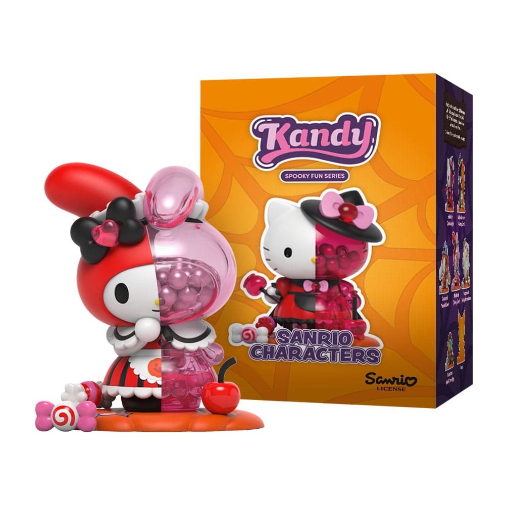 Kandy x Sanrio Blind Box ft. Jason Freeny Collection Series 4 Spooky Fun Display 6 Mighty Jaxx