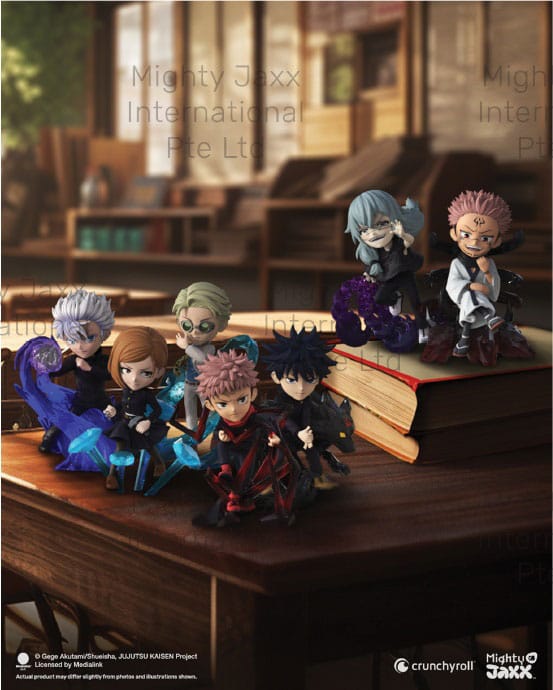 Jujutsu Kaisen Kwistal Fwendz Battle Ready Series 4 inch Vinyl Figure Blind Box Assortment 6 Mighty Jaxx