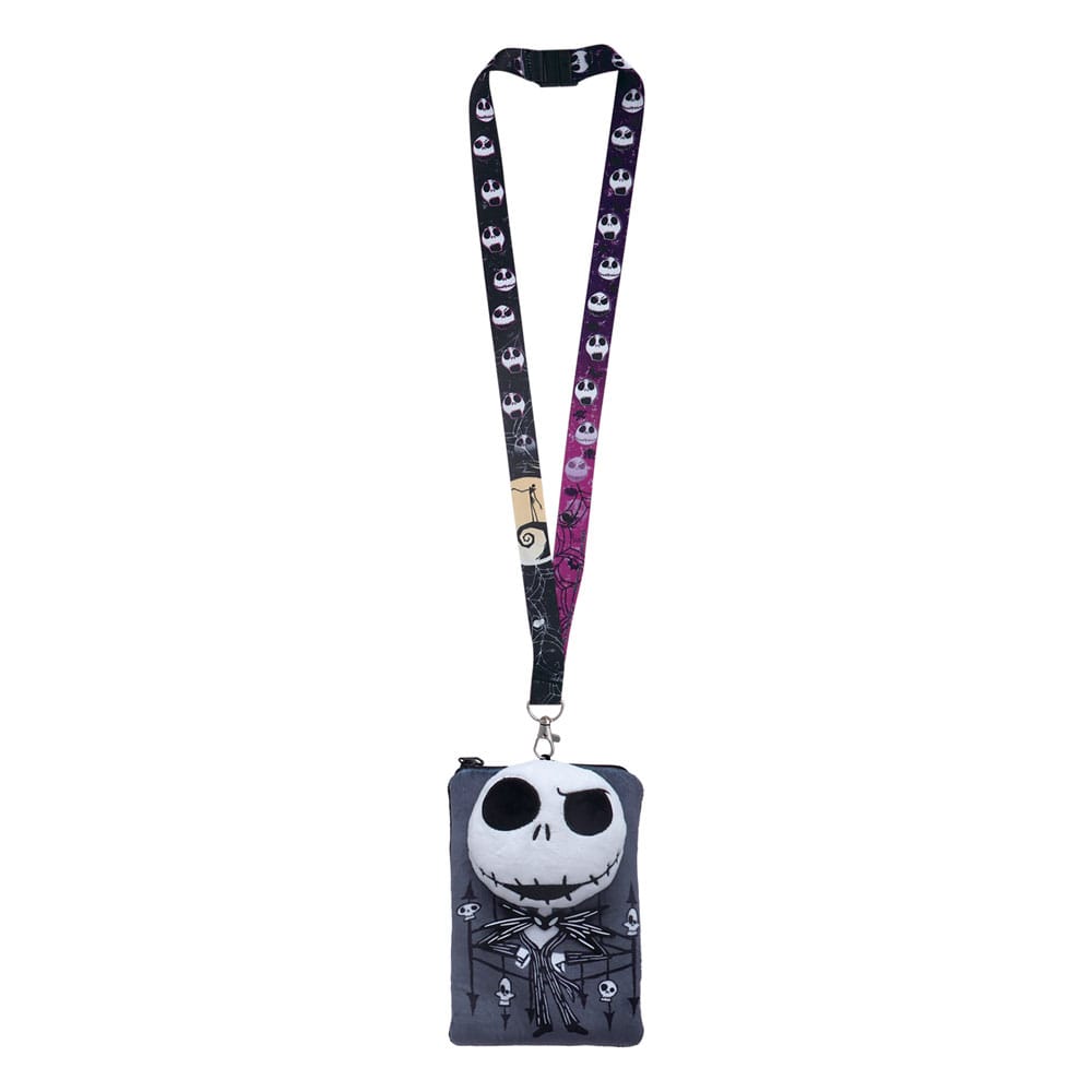 Nightmare before Christmas Lanyard Jack Deluxe with Pouch Card Holder Monogram Int.