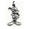 Mickey Mouse Pewter Keychain Mickey Monogram Int.
