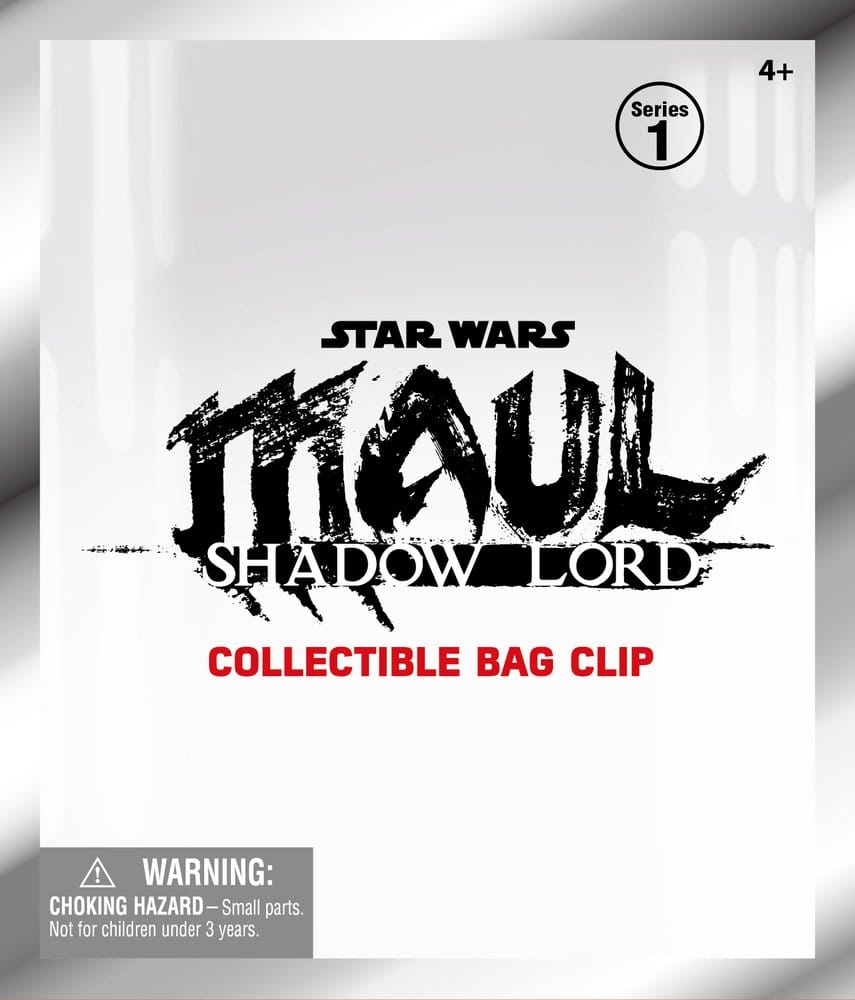 Star Wars Maul Shadow Lord 3D Foam Bag Clips Serie 1 Display 24 Monogram Int.