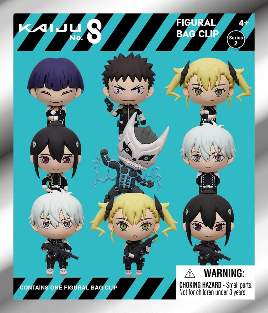 Kaiju No. 8 PVC Bag Clips Series 2 Display 24 Monogram Int.