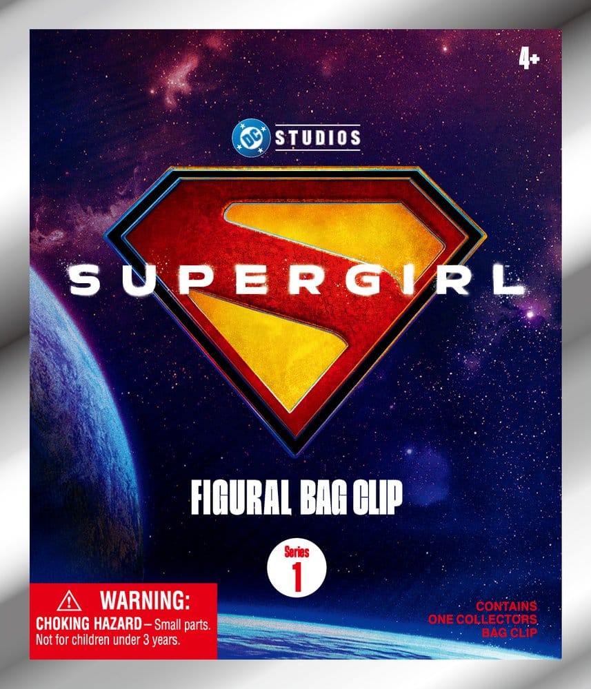 Supergirl 3D Foam Bag Clips Serie 1 Display 24 Monogram Int.
