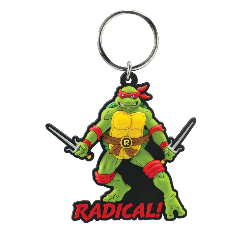 Teenage Mutant Ninja Turtles Soft Touch PVC Bag Clip Raphael Monogram Int.