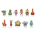 SpongeBob Squarepants 3D PVC Bag Clips Series 6 Display 24 Monogram Int.