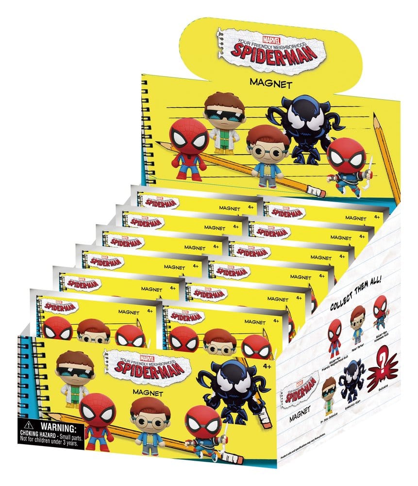Spider-Man Magnets blind pack Display 12 Monogram Int.