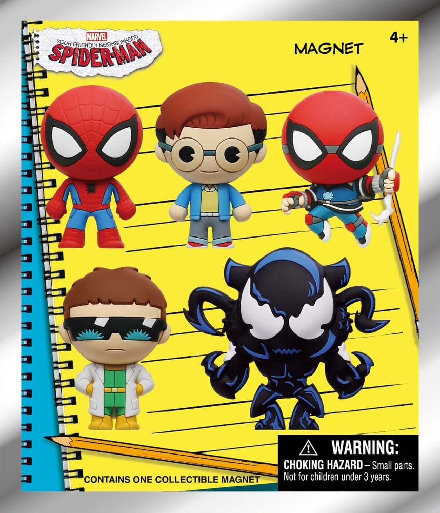 Spider-Man Magnets blind pack Display 12 Monogram Int.
