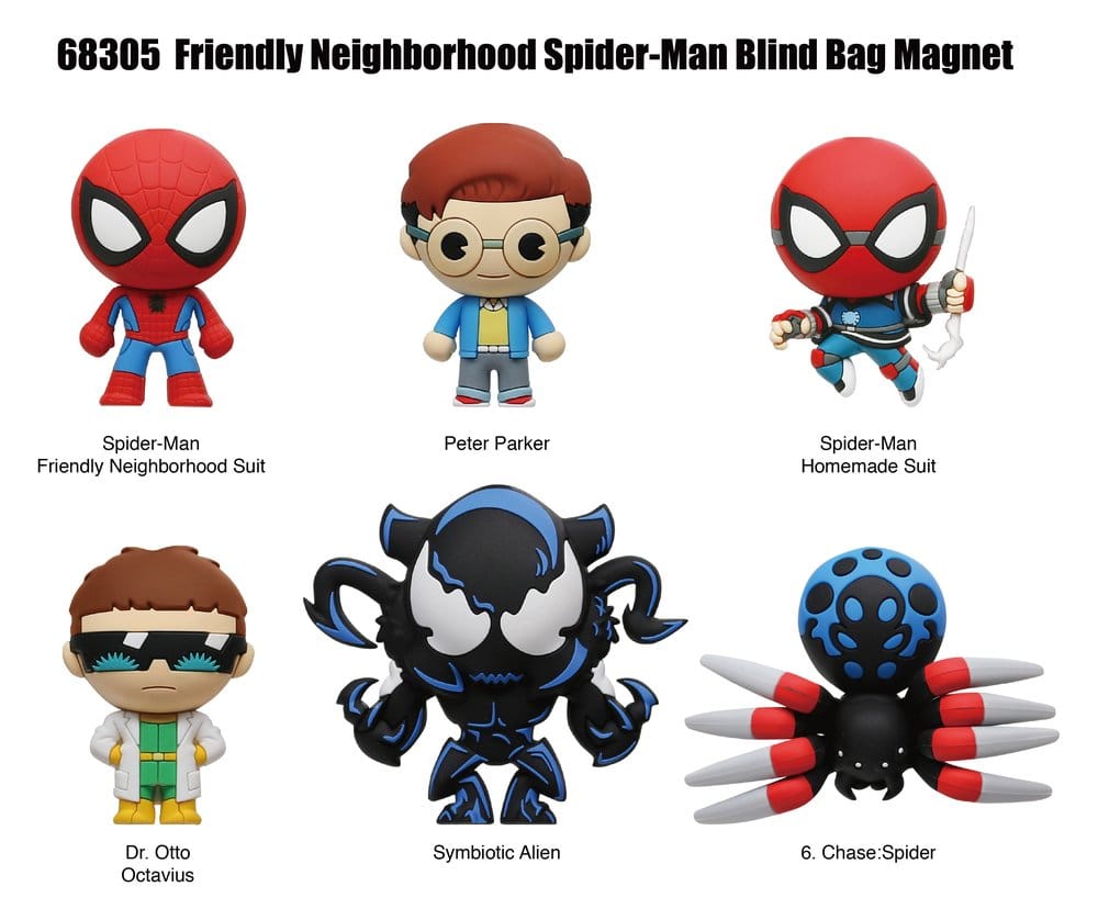 Spider-Man Magnets blind pack Display 12 Monogram Int.