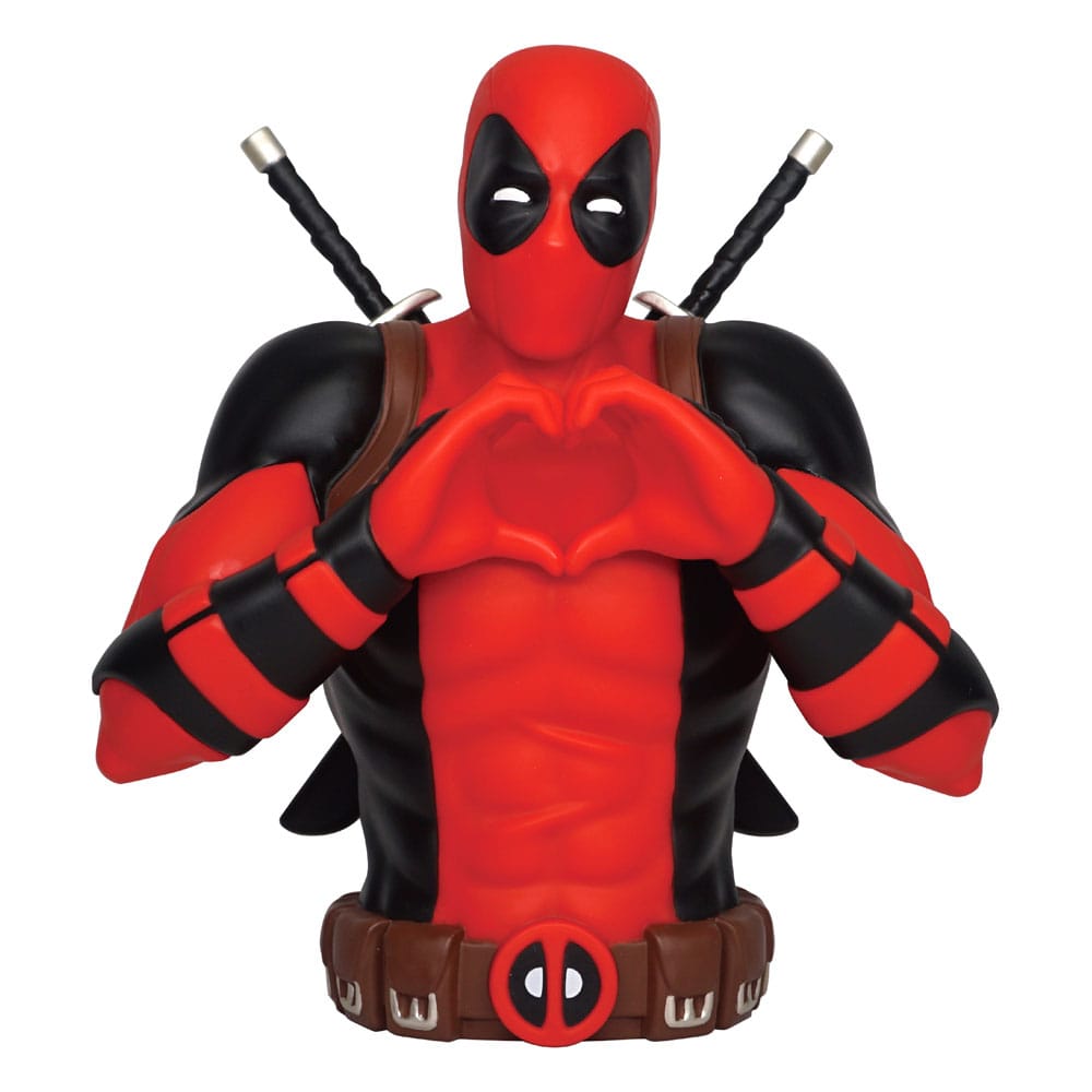 Deadpool Classic Coin Bank Deadpool Bust Monogram Int.