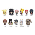 Naruto 3D PVC Bag Clips Series 6 Display 24 Monogram Int.