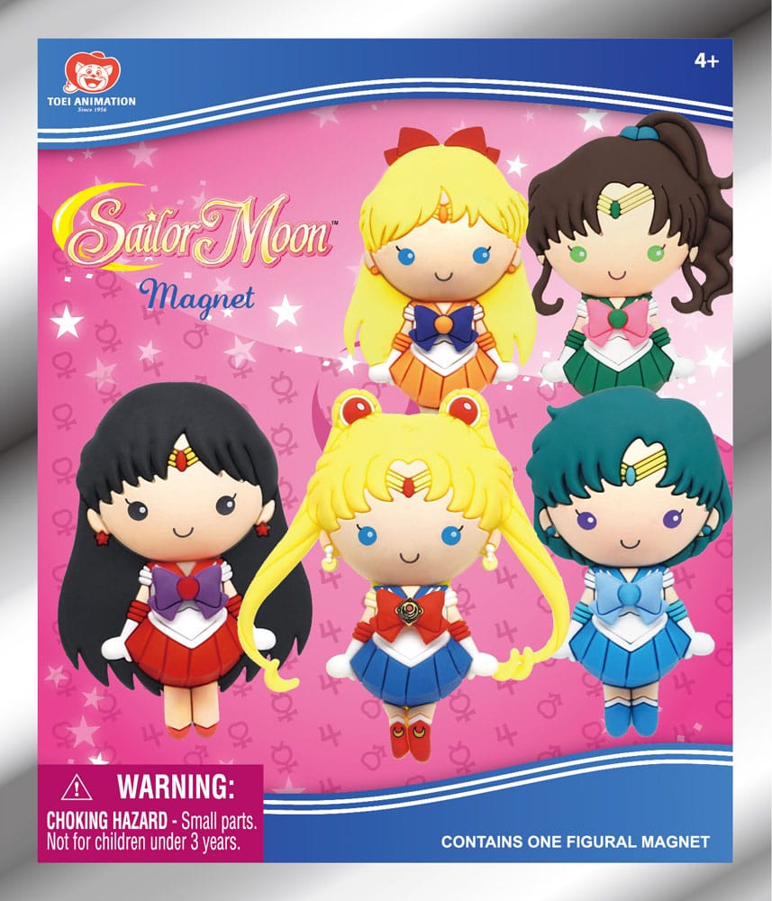 Sailor Moon Magnets blind pack Series 1 Display 12 Monogram Int.