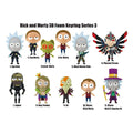 Rick and Morty PVC Bag Clips Series 3 Display 24 Monogram Int.