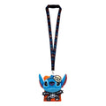 Lilo & Stitch Lanyard Stitch Skeleton with Card Holder Monogram Int.