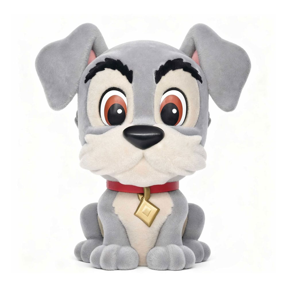 Lady and the Tramp Figural Bank Tramp with special Flocking Monogram Int.