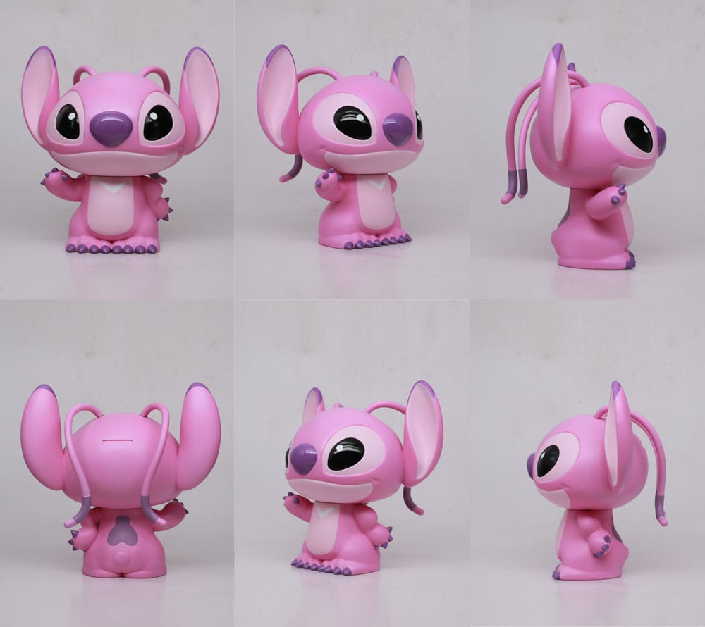 Lilo & Stitch Figural Bank Angel in acetate box Monogram Int.