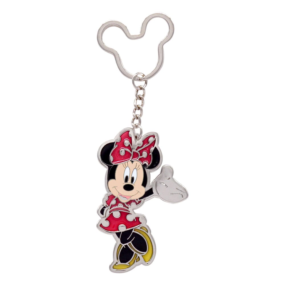 Disney Metal Keychain Minnie Monogram Int.