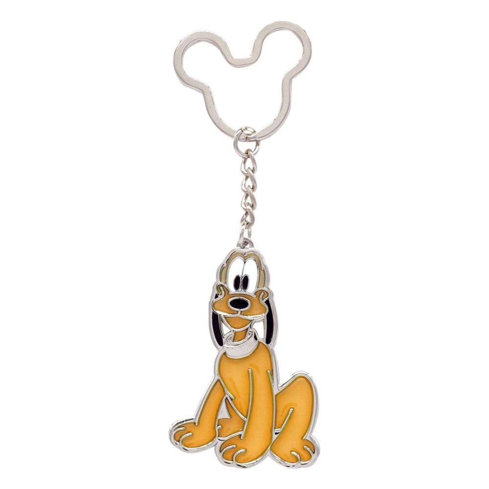 Disney Metal Keychain Pluto Monogram Int.
